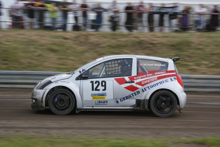 Michael Rolighed hjemkører flot førsteplads på Løvelbanen i 2011-udgaven af sin Citroën C2
(Foto: Kim Lauritsen)